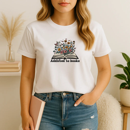 Addicted to Books Tee