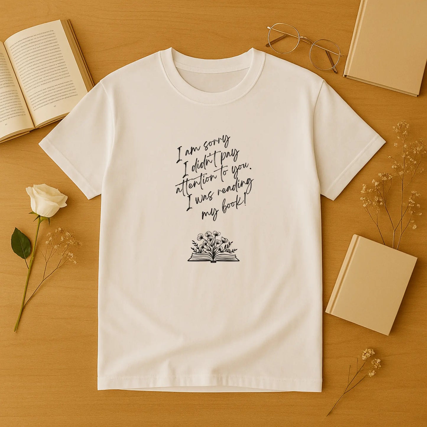 Sorry, I Was Reading Tee