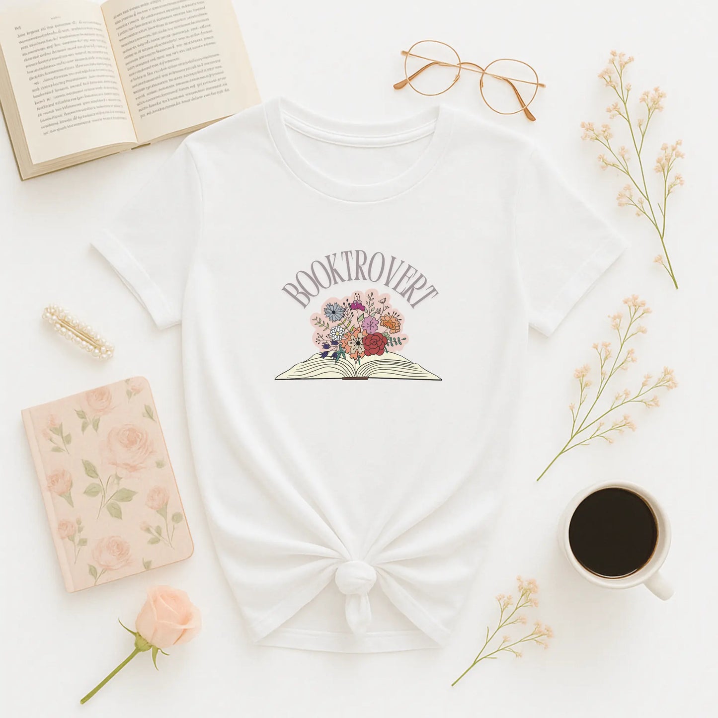 Booktrovert Tee