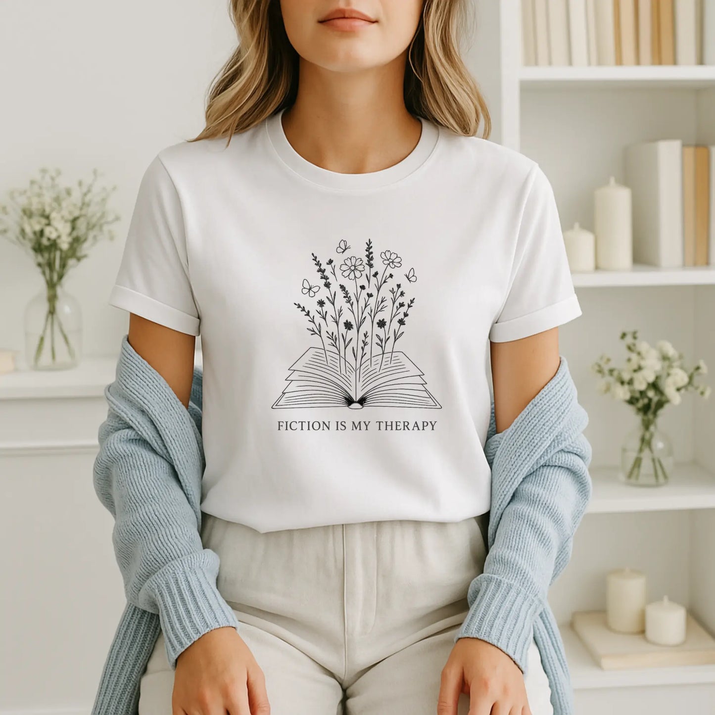 Fiction is My Therapy Tee