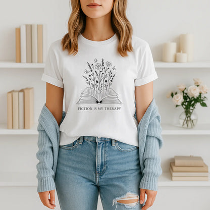 Fiction is My Therapy Tee